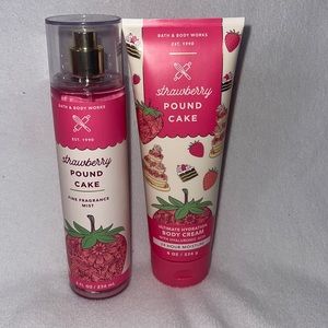 Strawberry Pound Cake